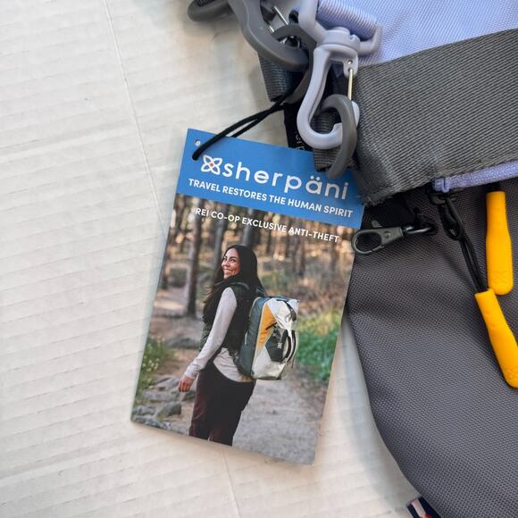 Sherpani Viso Tote Crossbody Bag Travel Purse Foldover RFID Anti Theft REI New - Picture 4 of 8